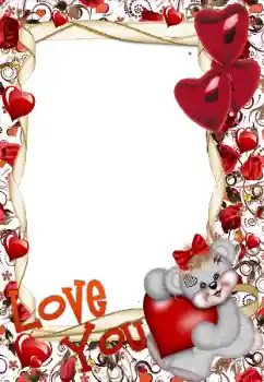 Foto učinek iz kategorije Okvirji za zaljubljene № 130217. Napis na okvirju: I love you Foto učinek iz kategorije Okvirji za zaljubljene № 130217. Napis na okvirju: I love you